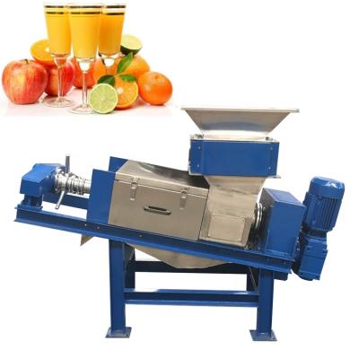 China Commercial Vegetable Pulp Press Machine Ginger Juicing Double Screw Cold Press Juicer for sale