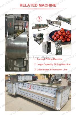 China High Efficiency Easy Operate Red Dates Deseeding Opening Machine Date Seed Removing Machine Olive Pitting Machine for sale