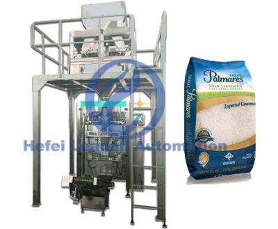 China VFFS Type Granule Packing Machine , 100g - 10kg Automatic Rice Packing Machine for sale