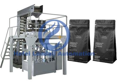 China High Capacity Premade Bag Packaging Machine High Speed Low Consumption for sale