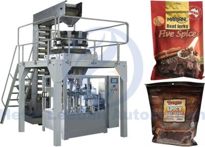 China 100g To 5kg Premade Bag Filling Machine Easy Operation For Spice Beef for sale