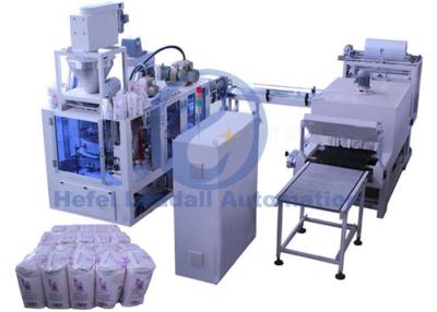 Chine machine à emballer de sac de 500g 1kg 2kg Premade, machine de conditionnement de sac de papier de sucre de sel à vendre