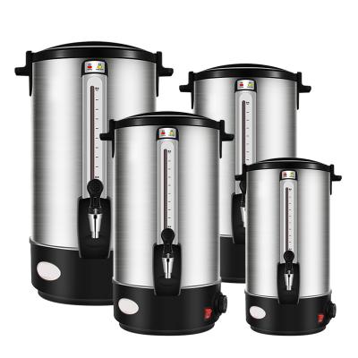 China LED display A20LCommercial 304 stainless steel hot water urn insulation bucket with double layer portable electric coffee urn for sale