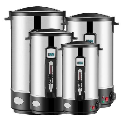 China Keep Hot Commercial Electric Gold Stainless Steel Barrel Supplier Automatic Hot Water Water Heater for sale