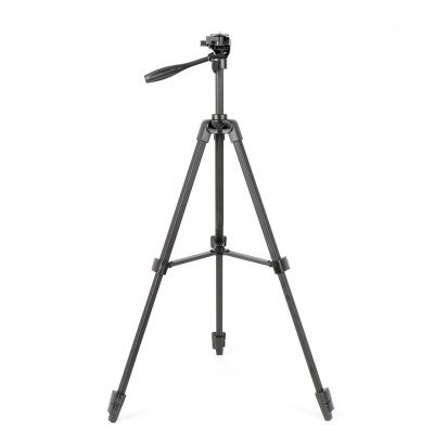 China FOTOWORX Aluminum Camera Tripod Stand PORTABLE Stabilizer Tripod for Camera with Phone Holder for DSLR SLR Cameras Stand 137cm for sale