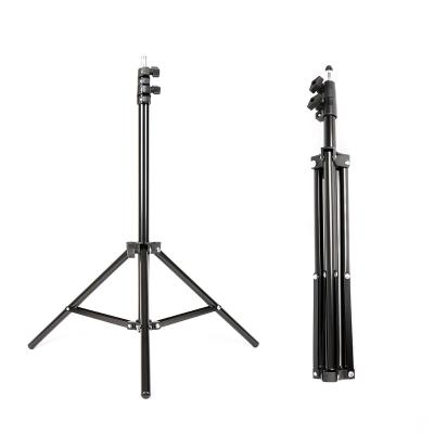 China FOTOWORX 160cm Metal Light Stand for Ring Light Studio Video Lightweight Portable Tripod for Vlogging Live Streaming Photography for sale