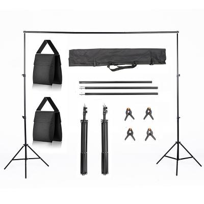 China Good Quality FOTOOWORX Adjustable 2 x 2m Photography Background Support System Stand For Photo Video Studio With Carry Bag for sale