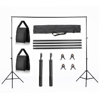 China Good Quality FOTOOWORX 2 x 3m Photography Background Support System Tripod Stand for Photo Video Studio with Carry Bag for Hanging Background for sale