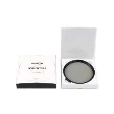 China FOTOWORX 77mm Lens Filter Camera Lens Waterproof FULL Filter For Nikon Canon Sony DSLR Camera Landscape Photography for sale