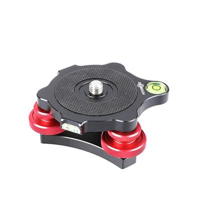 China FOTOWORX Bubble Level 3 Dials Bubble Level 3 Dials With 5 Degree Precision Adjustment Ball Head For DSLR Video Camera for sale