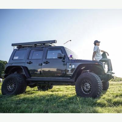 China 100% waterproof & Hot Selling UV Resistant 4WD Retractable Off Road Roof Rack Tent Car Side Auto Tent for sale