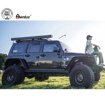 China 100% waterproof & Truck Off Road 4X4 Suv Car Side UV Resistant Semi-automatic Retractable Tent for sale