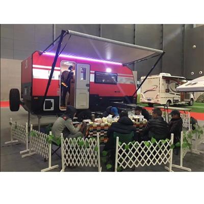 China Aluminum Waterproof Trailer Awning Roll Up Caravan Awning for sale