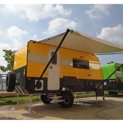 China PVC type (with UV resistance and waterproof) Australia wareda rv trailer caravn tent as caravan accessories for sale