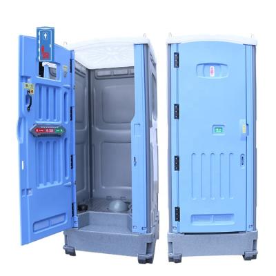 China Foot Pump Flush With Hand Sink Inside Public Outdoor Movable Portable Prefab Wc Toilet for sale