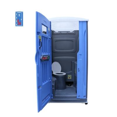 China Foot Pump Flush with Hand Sink Inside Custom Made Portable Plastic Toilet Portable Toilet Manufacturing Plastic Public Camping Toilet for sale