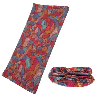 China Bandana Elastic Promotional High Elasticity Tube Bandana Neck Cuff Breathable Seamless Face Scarf for sale