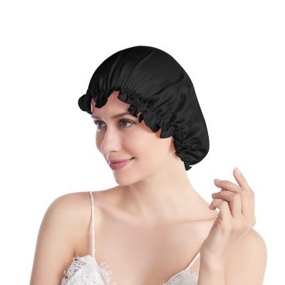 China Character Satin Cheap Wholesale Hair Care Breathable Night Cap for sale