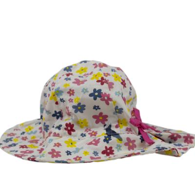 China Autumn Girls Spring and Autumn Girls Fisherman Hat Summer Cotton Sun Visor Printing Thin Basin Hat for sale