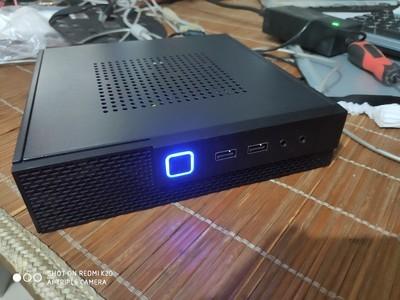 China Mini-ITX gabinete fino de la PC de la altura 0.7m m SPCC de la placa madre 193m m en venta