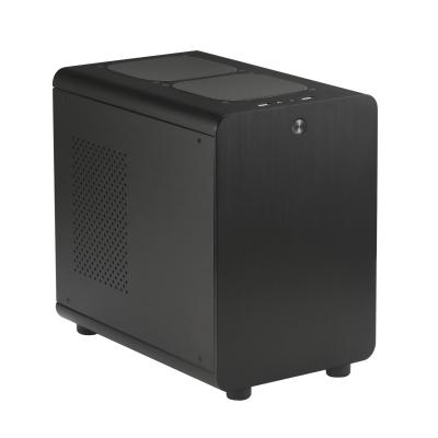 Chine caisse en aluminium de PC du verre trempé MATX DIY de 3mm à vendre