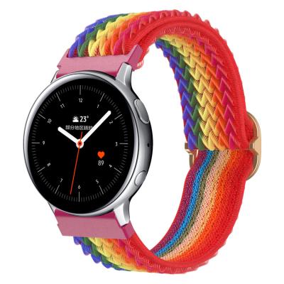 China Breathable Solo Buckle Strap For Samsung Watch 3 Galaxy Watch 46mm HUAWEI Active Adjustable Strap 2/Gear S3/amazfit GTS Watch GT 2e Strap for sale