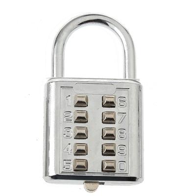 China Zinc Alloy Lock Push Button 10 Numbers Combination Lock CH-602 for sale