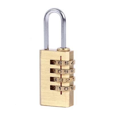 China Wholesale 2017 CH-04K CJSJ brand 4 digit albrass brass padlock for sale