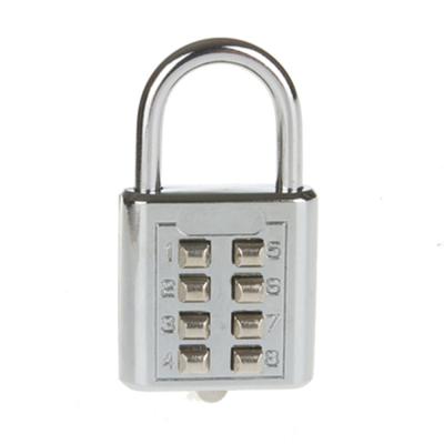 China Zinc Alloy Lock Push Button 8 Digit Combination Lock CH-601 for sale