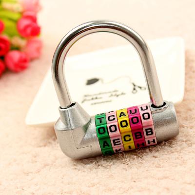 China CH-206-5LZ zinc alloy changhao produce 5 letter combination padlock for sale