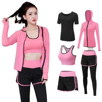 China Breathable Fitness Wear Quick-Drying High Waist Sports Yoga Suit Breathable Sweat-absorbent Women Women for sale