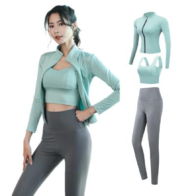 China Women's Breathable Yogo Sets Athletic Wear Silky Athletic Wear Athletic Wear Sets Women for sale