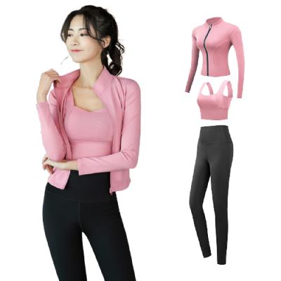 China Seamless Breathable Womens Custom Athletic Wear Sets Good Prices Female Yoga Wear for sale