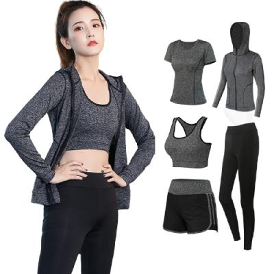 China Breathable Gradient Popular Women Yoga Wear Set Women Yoga Wear Set Long Sleeve Yoga Suit Sports Wear for sale