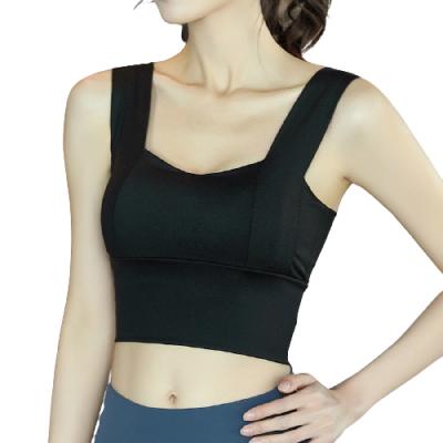 China Top quality breathable sports wear for women custom logo high waisted sports wear bra for sale