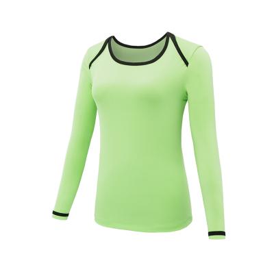 China Wholesale Breathable Sporty Woman Wear Yoga T Shirt Women Wears Fitness for sale