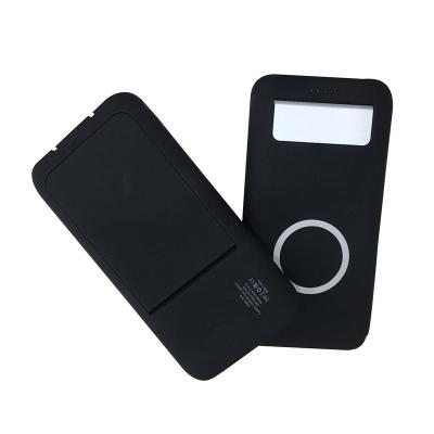 China Charging Wireless Power Banks Wireless Charger With Cell Phone Holder For Portable Mobile Power Supply for sale