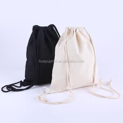 China Custom Made Custom Drawstring Bag Cheap Wholesale Good Quality Eco-friendly Colorful Muslin Canvas Cotton Drawstring Bag for sale