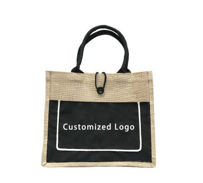 China cheap handled bag of jute for sale