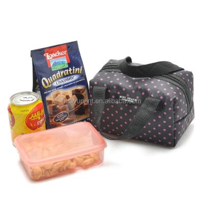 China 2014 Recyclable Fashionable And Classic Style Strip Navy Waterproof Lunch Bag for sale