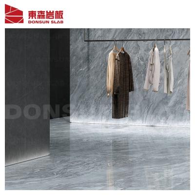 China Glazed Metal Tiles Best Value Large Format Gray Surface Porcelsin Slab Tile Outdoor Mid Facade for sale