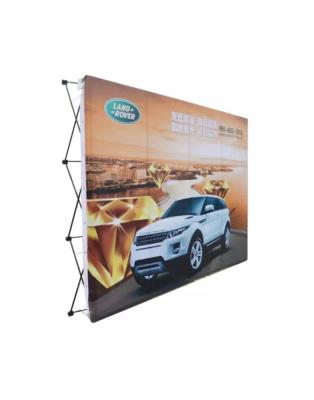 China Portable Straight Tension Fabric Display Backdrop 10' Both Sides (Front&Back) Printing for sale