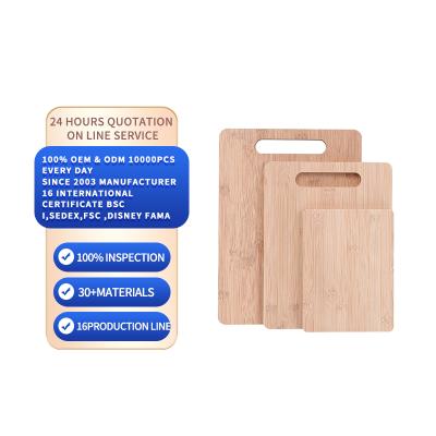 China China Manufacture Disposable Professional Square Wooden Block Cutting For Meat for sale