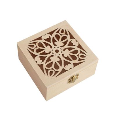 China China Wholesale High Quality Small Wooden Box Gift Wooden Craft Box for sale