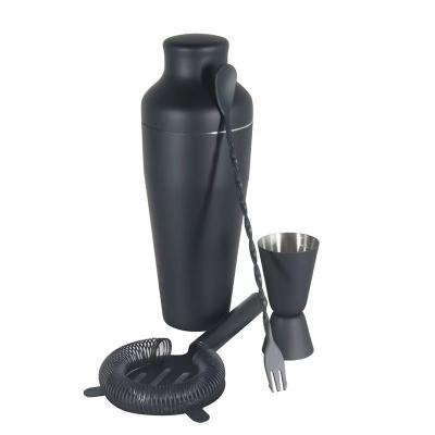 China Sustainable Hot-selling Stainless Steel Cocktail Shaker Set With Complete Tools For Home Gatherings for sale