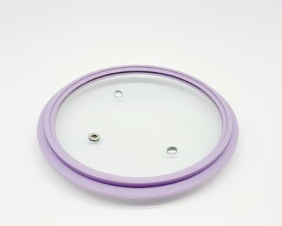 China Viable China specializes in manufacturing detachable universal silicone lid glass cookware cooking lid for sale