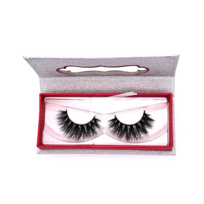 China Wholesale Full Strip Crisscross Mink Eyelashes Private Label 3d Mink Lashes Customized Logo Premium for sale