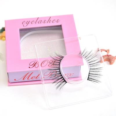 China Best Selling Natural Fluffy Silk Long Faux Mink Eyelash Vendors 3d Mink Eyelashes 3d for sale