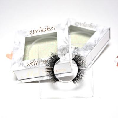 China Most Popular Long False Mink Eyelash Natural Mink Lashes Natural Synthetic 3d False Mink False Eyelashes 3d for sale