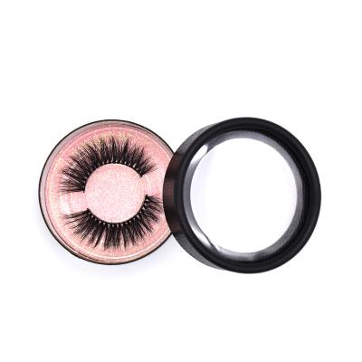 China Wholesale Thick Private Label Lashes 100% Real Mink Fur 5d Eyelashes With Custom Packaging And Wick Tools for sale